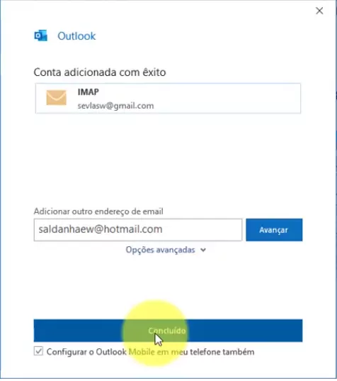 Como configurar Outlook e Enviar E-mail aniversariantes Planilha