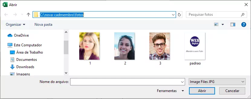 como cadastrar membros